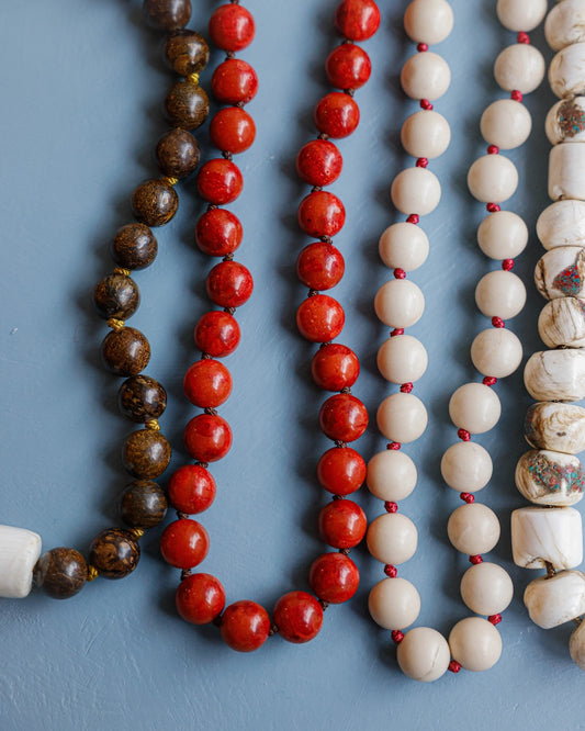 Hand-made African Beads Necklace