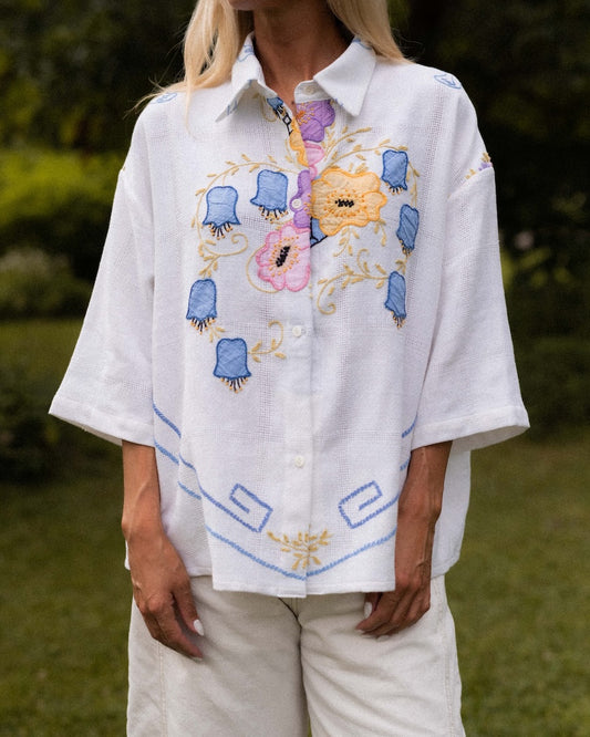 Blue Bells Oversized Top