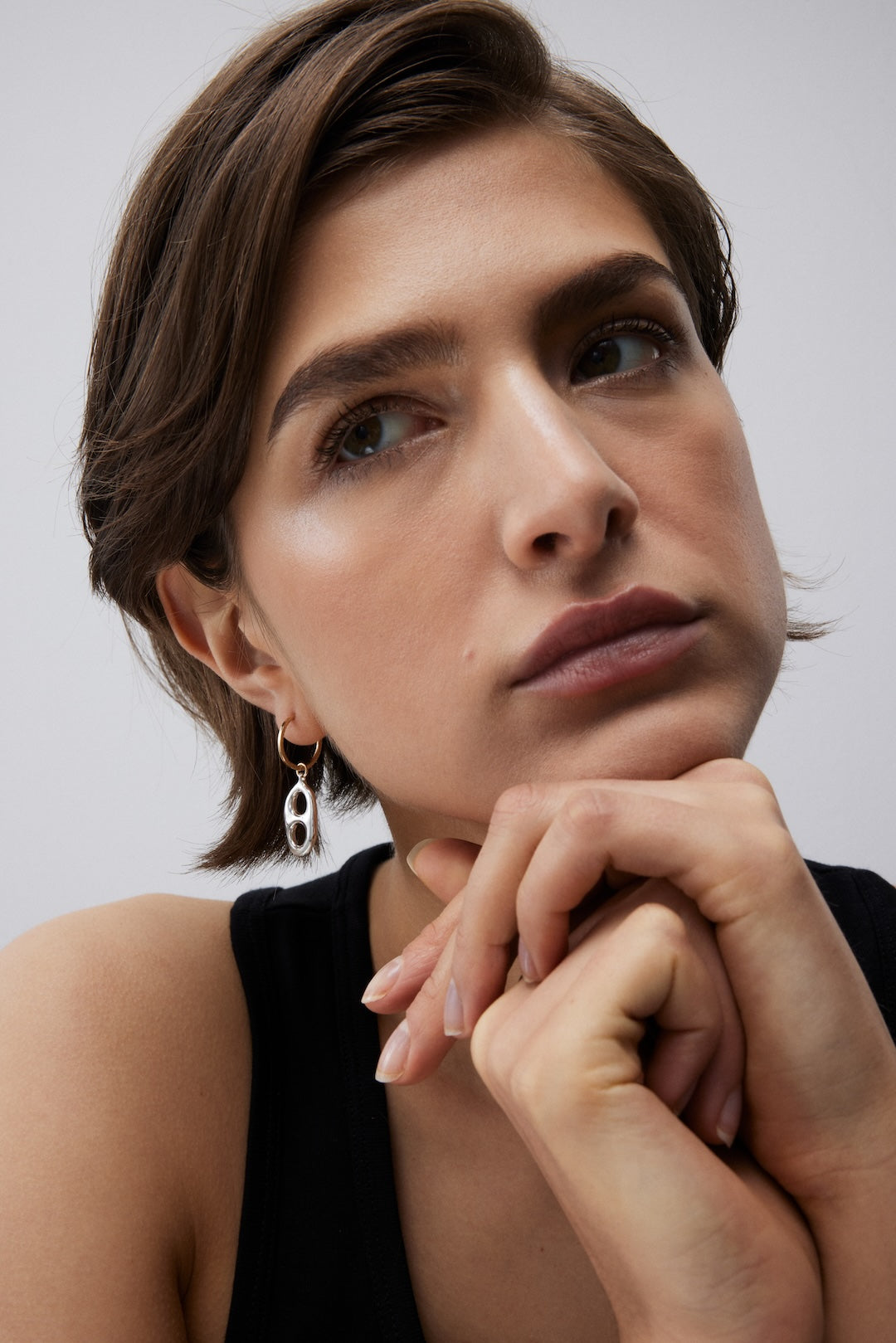 Chunky Wake & Hoop Earrings