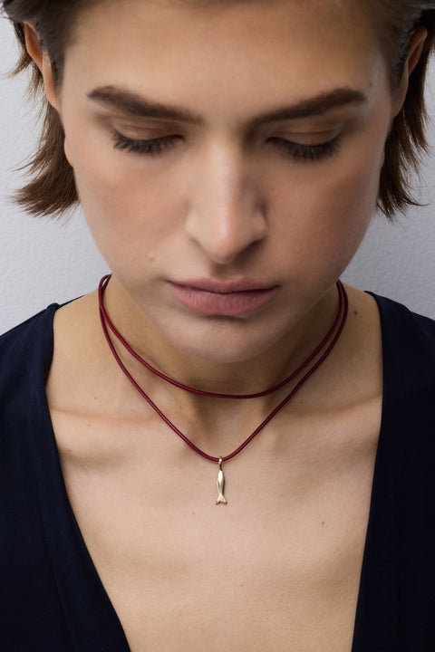 Gold Fish Pendant