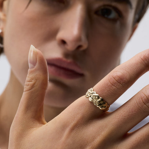 Eternity Floral Ring