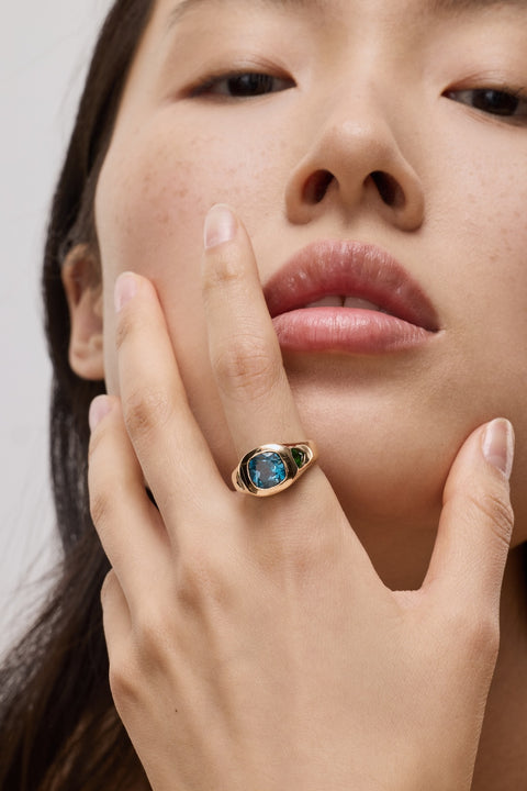 London Topaz Square Cut