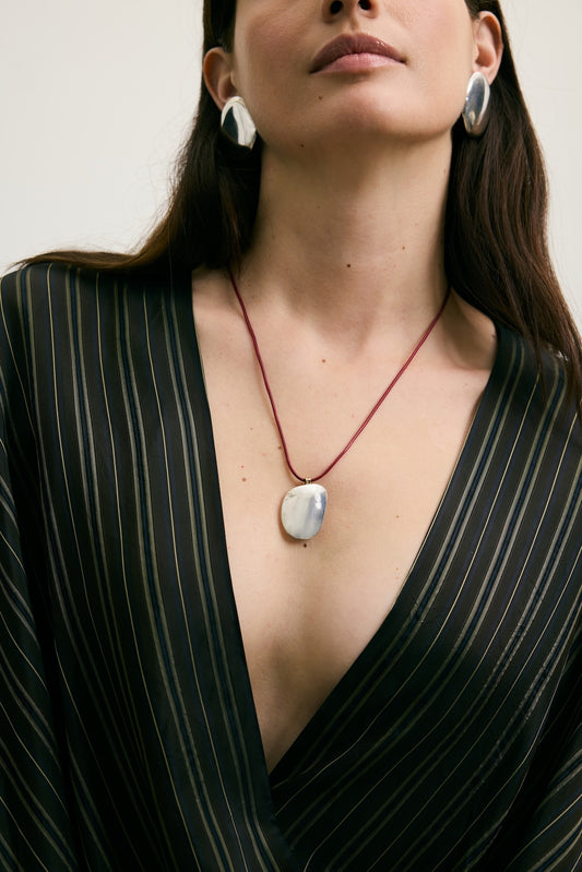 Floating Pebble Pendant