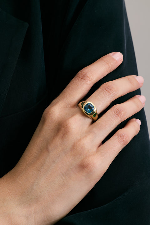 London Topaz Square Cut