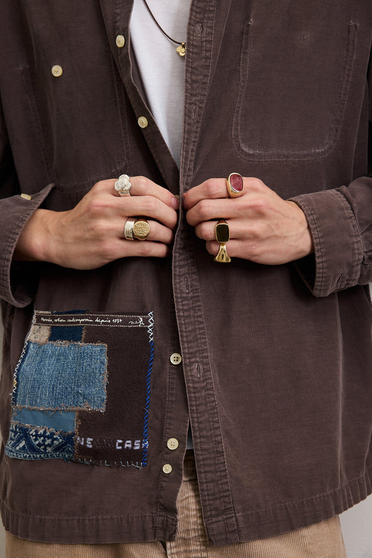 Brown Work-Wear Coat