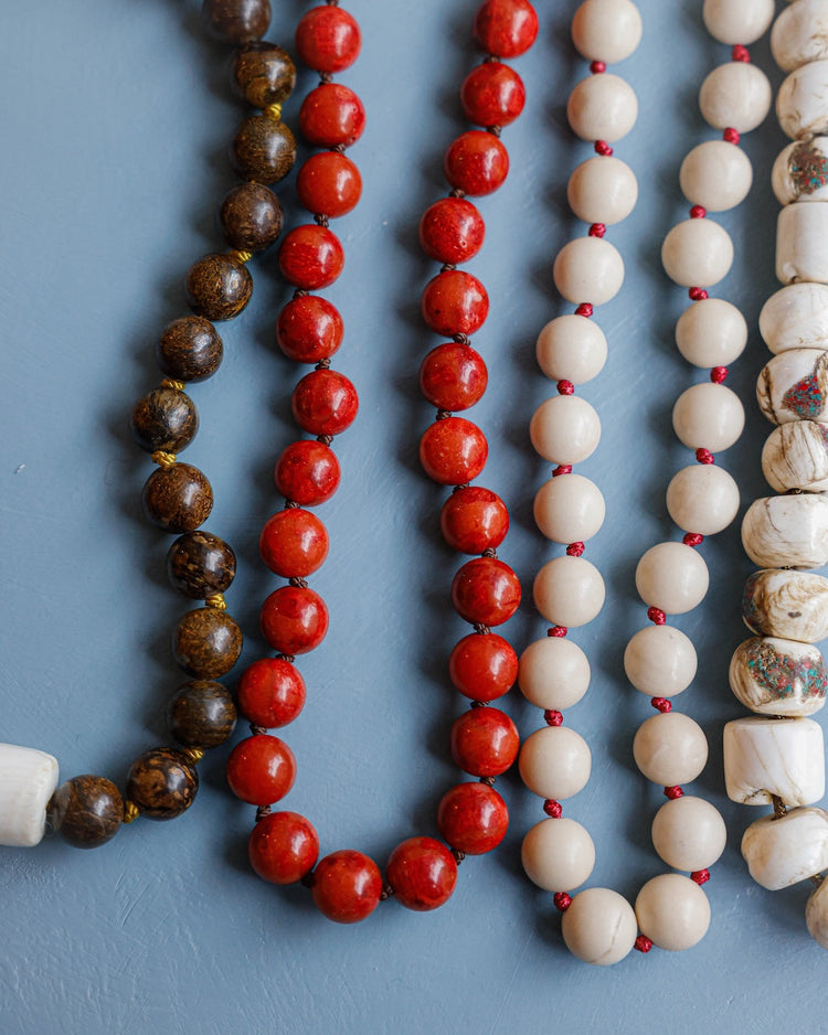 Hand-made Beaded Necklaces