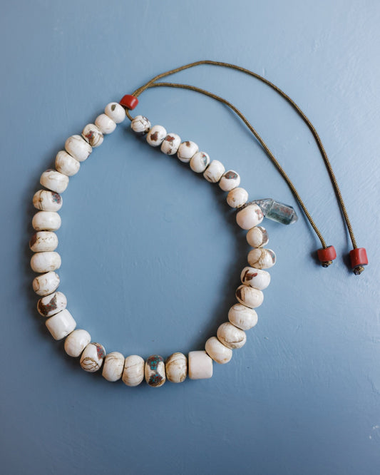 Hand-made African Beads Necklace