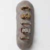 Double Pebble Ring