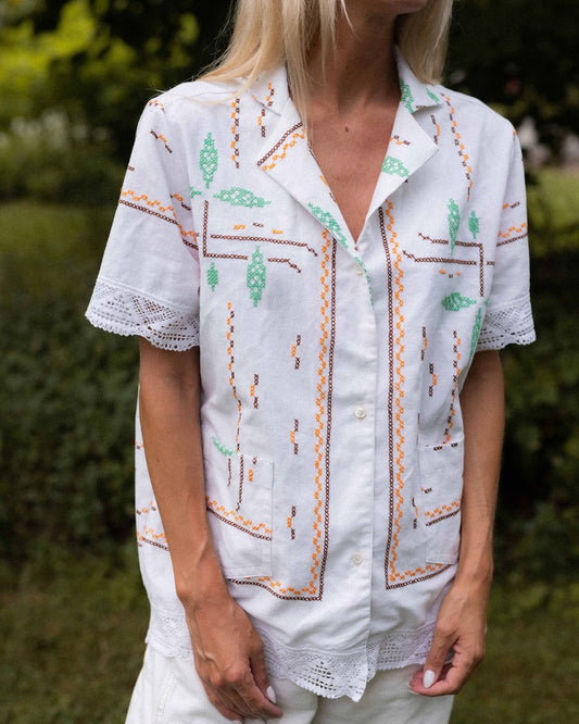 The Embroidered Camp Shirt