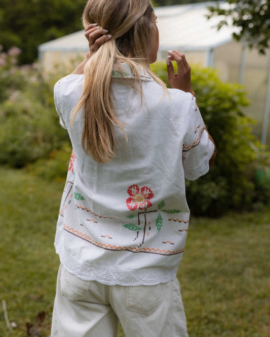 The Embroidered Camp Shirt