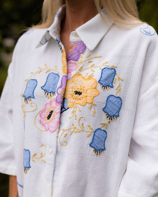 Blue Bells Oversized Top