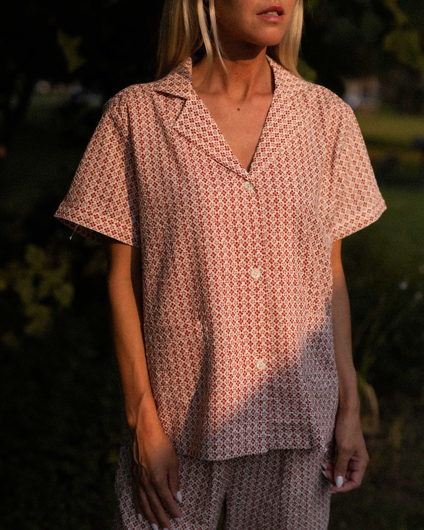 The Floral Pajama Set