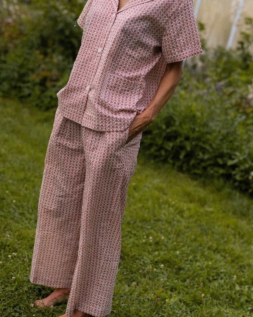 The Floral Pajama Set