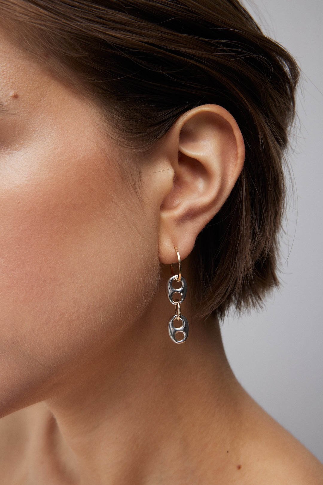Chunky Wake Drop Earrings