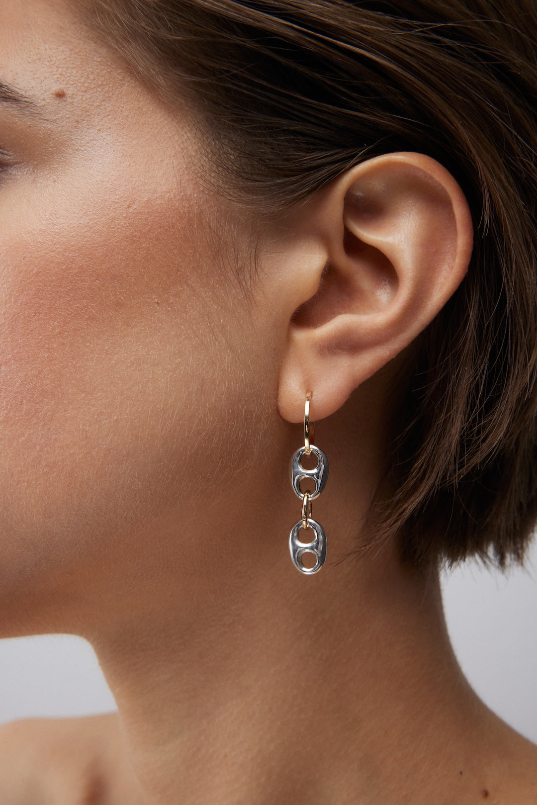 Chunky Wake Drop Earrings