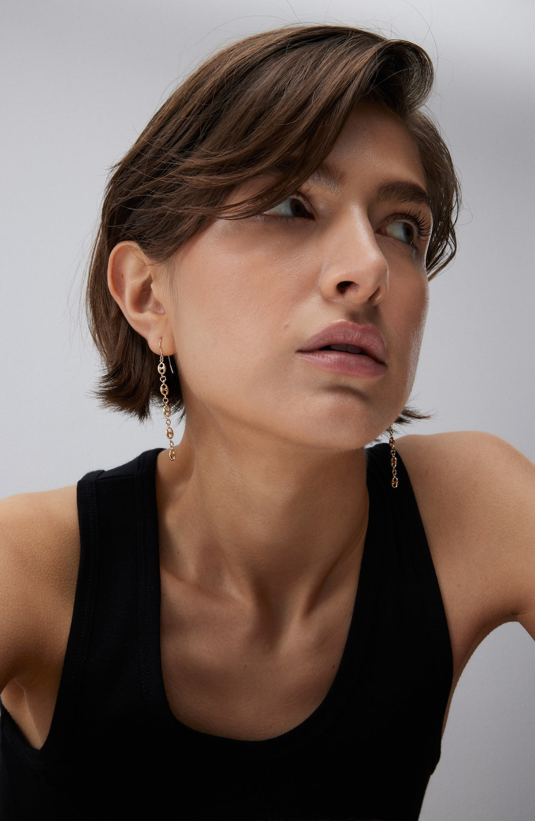 Mini Wake Drop Earrings