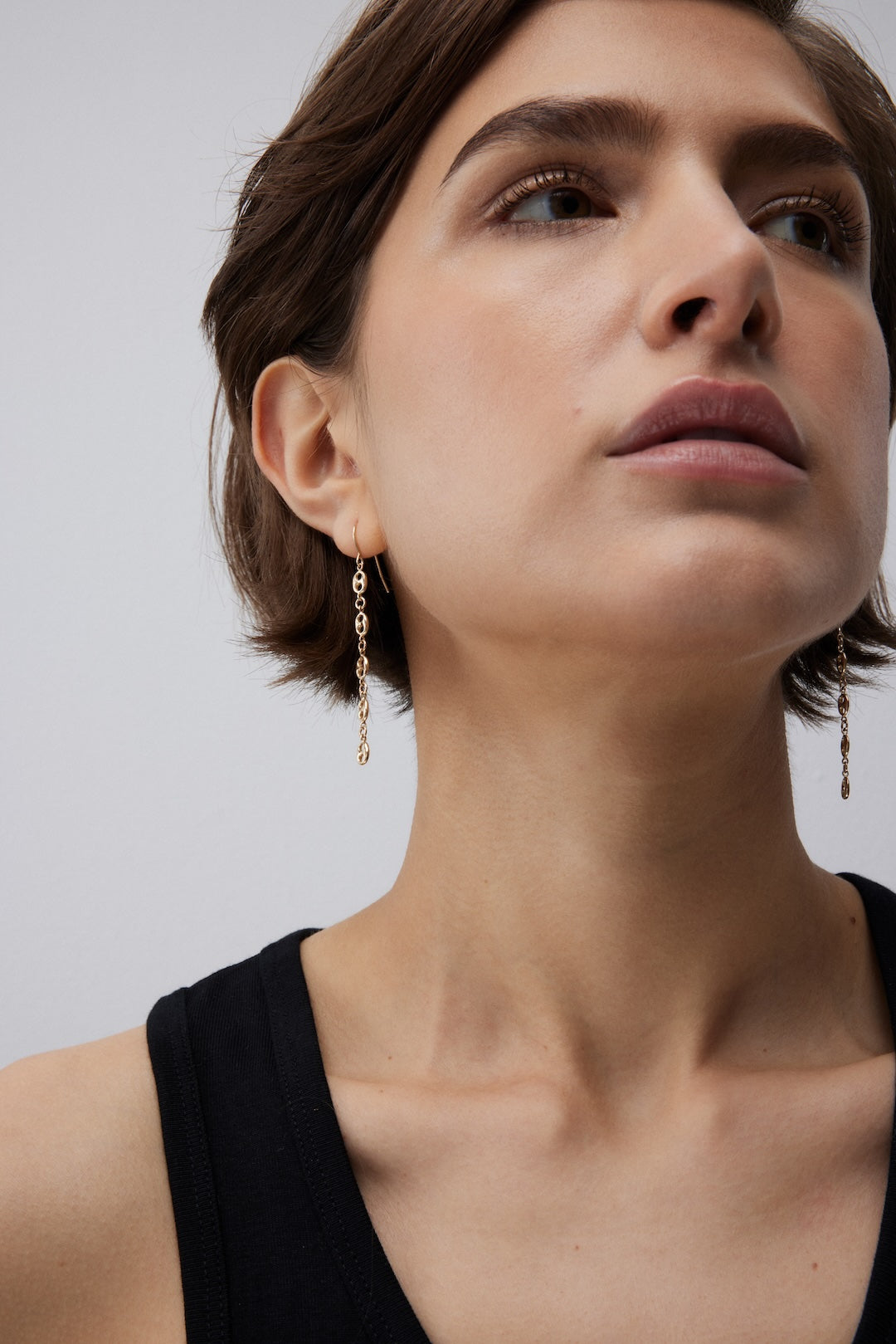 Mini Wake Drop Earrings