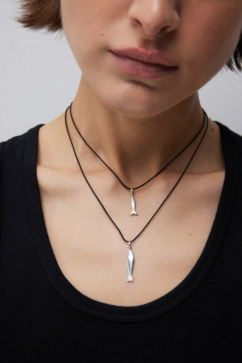 Silver Fish Pendant