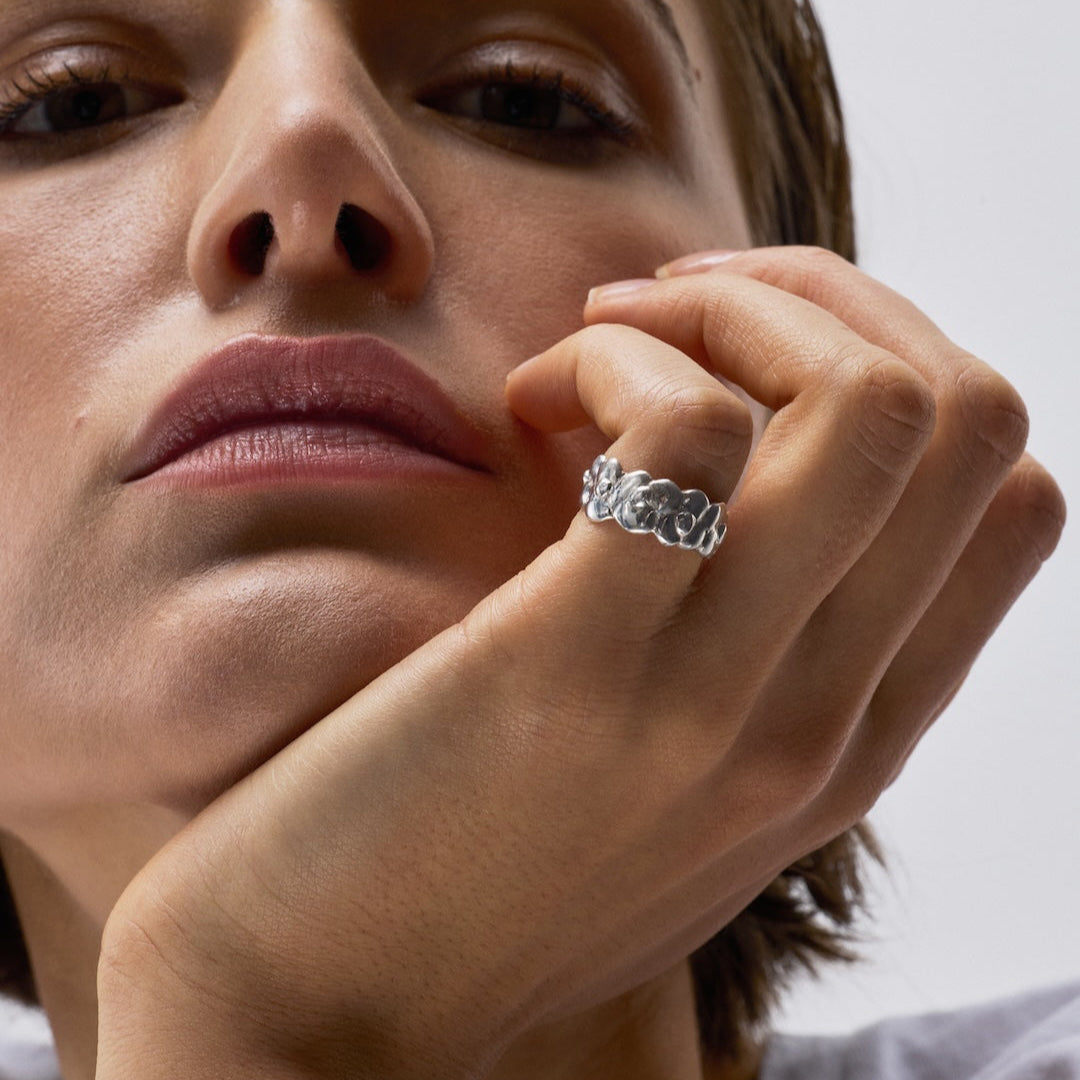 Eternity Floral Ring