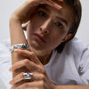 Statement Multi-Flower Cuff