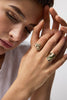 Flat Flower Ring