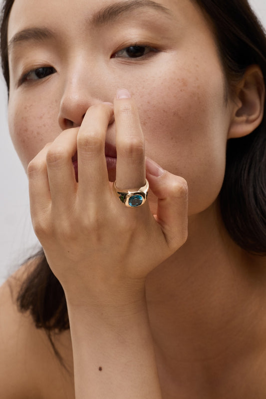 London Topaz Square Cut