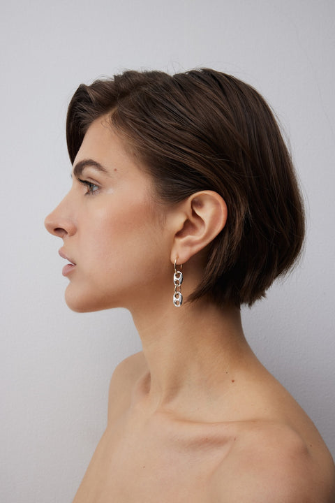 Chunky Wake Drop Earrings
