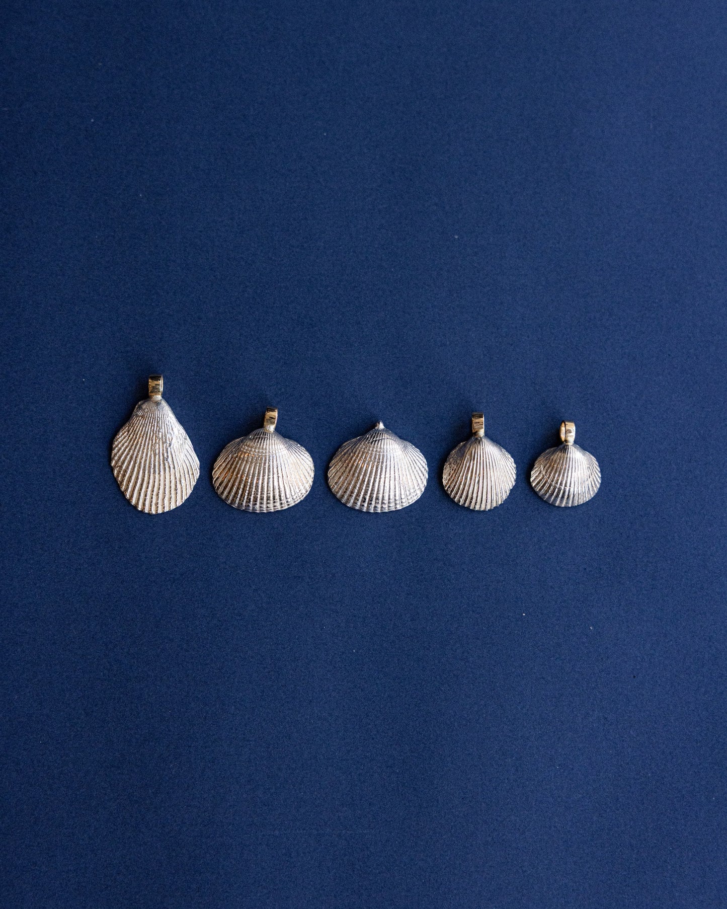Silver Seashell Charm