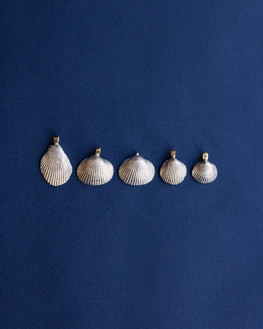 Silver Seashell Charm