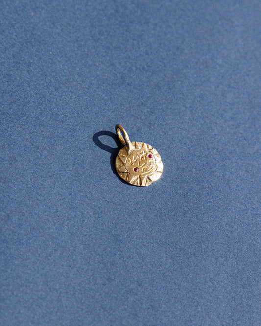 Baby Gold Sun Charms