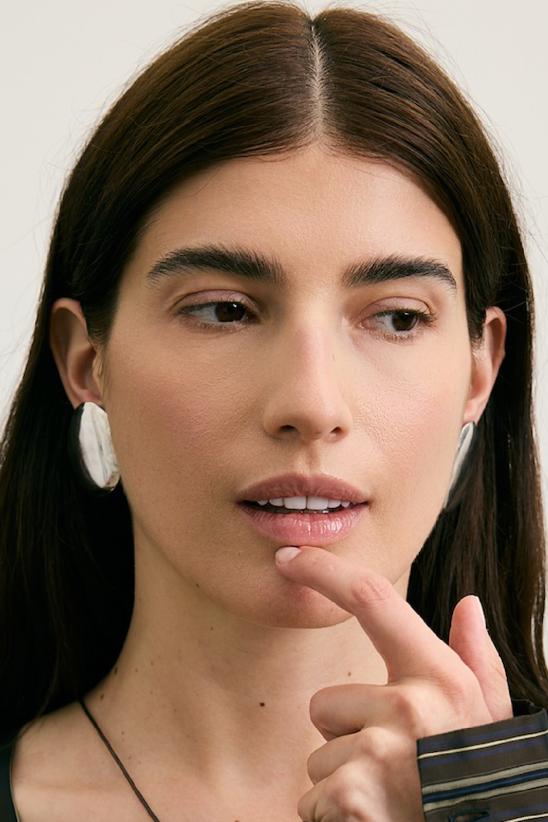 Large Pebble Earring