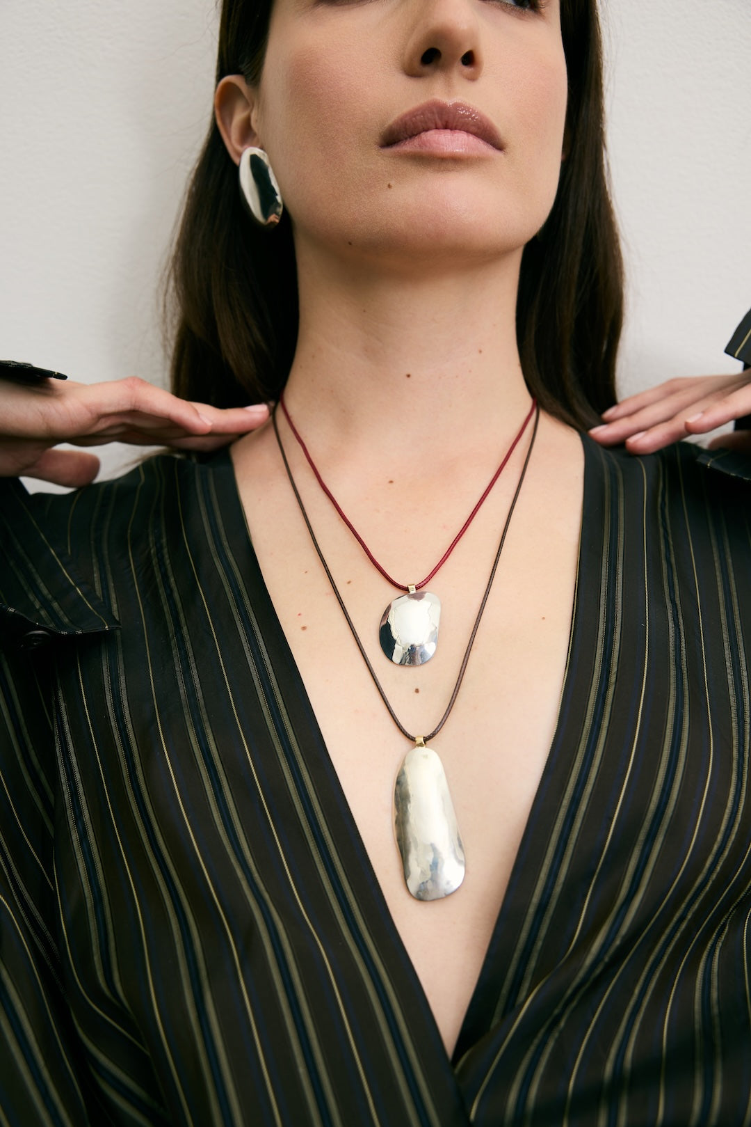 Floating Pebble Pendant