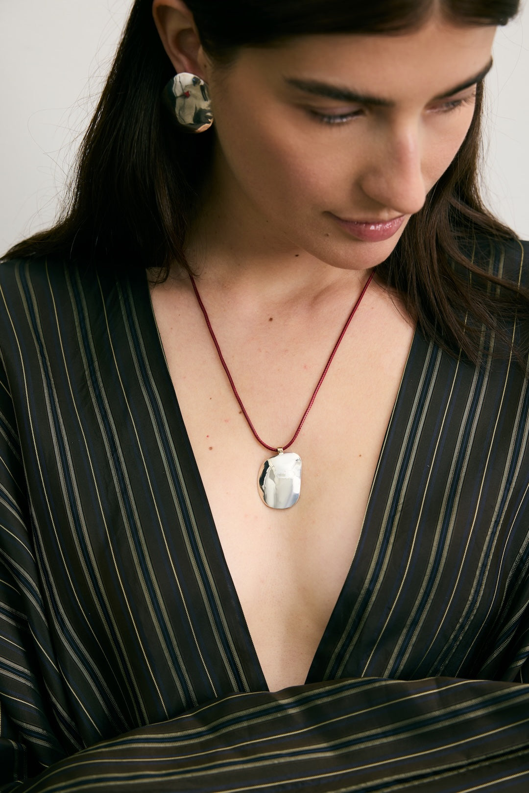 Floating Pebble Pendant