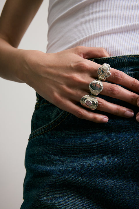 Chunky Jude Flower Ring