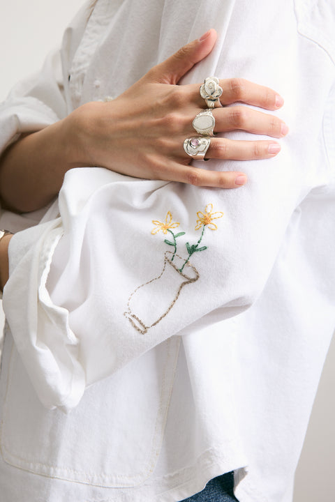 White Button Down