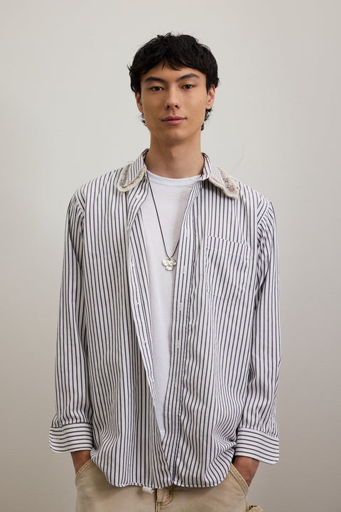 Striped Button-Down