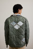 Military Quilted Puff Coat
