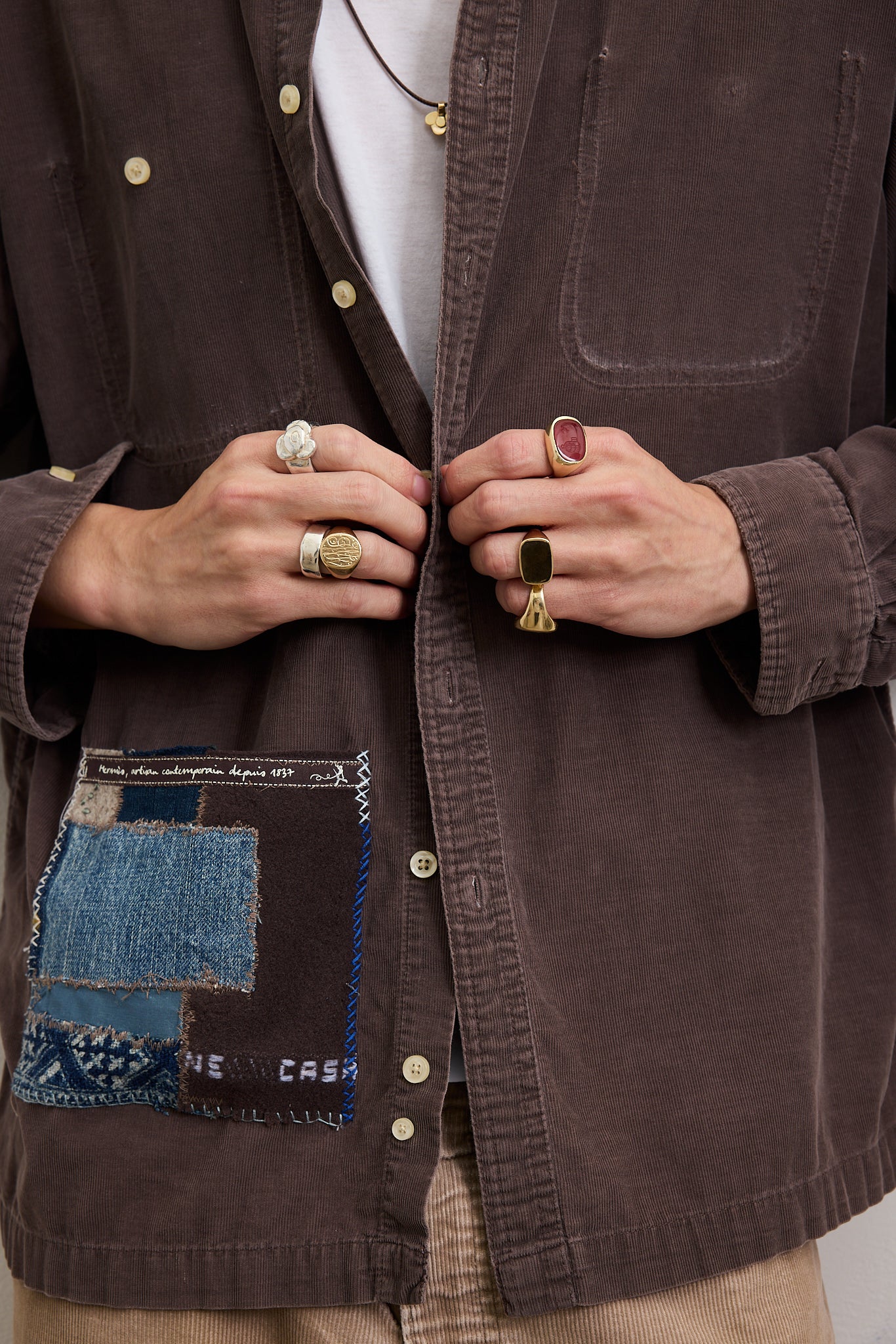 Brown Work-Wear Coat