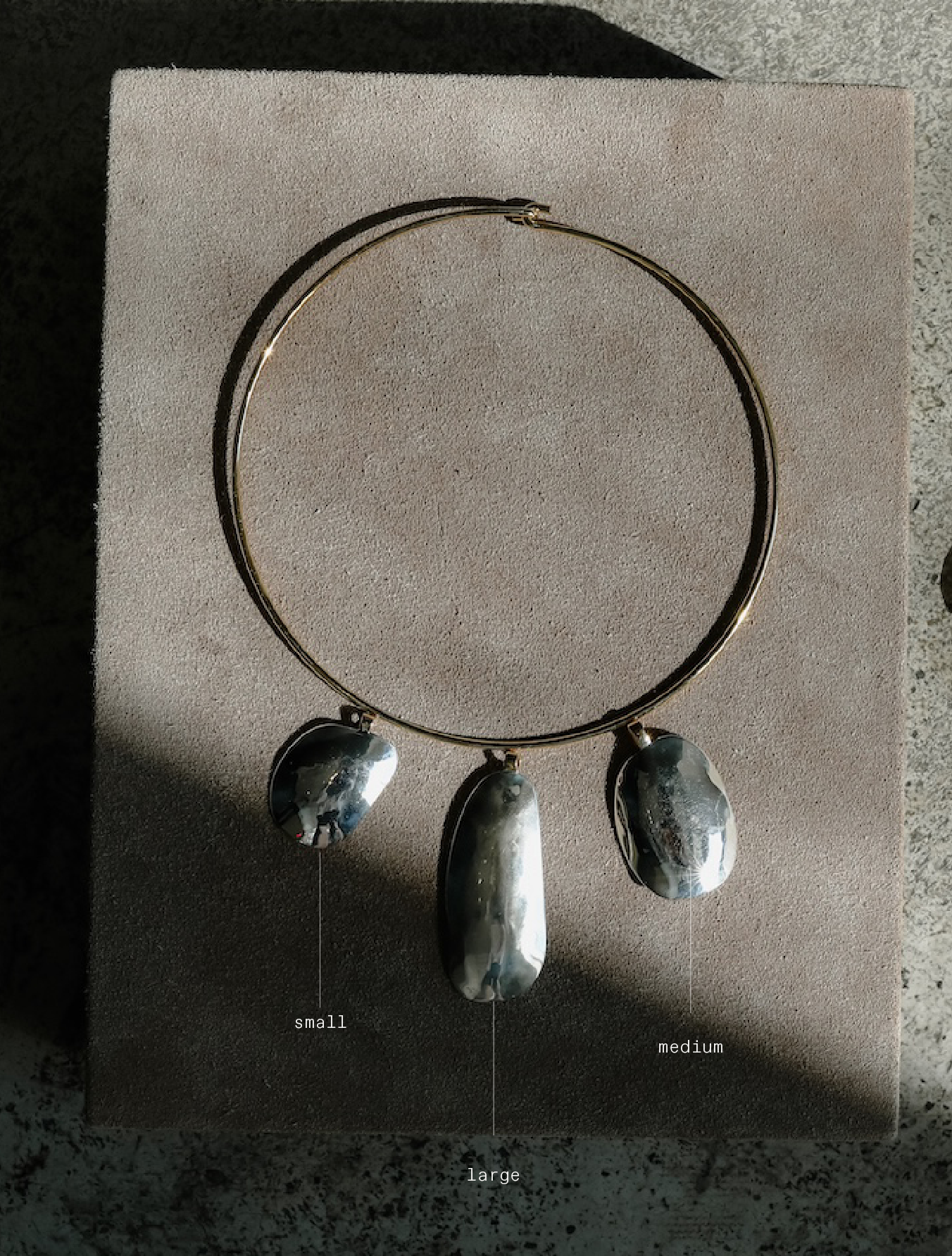 Floating Pebble Pendant