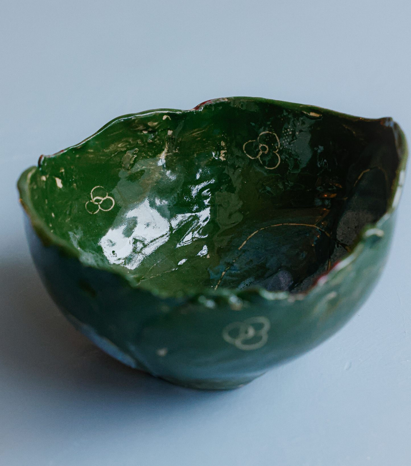 Jude Green Flower Bowl